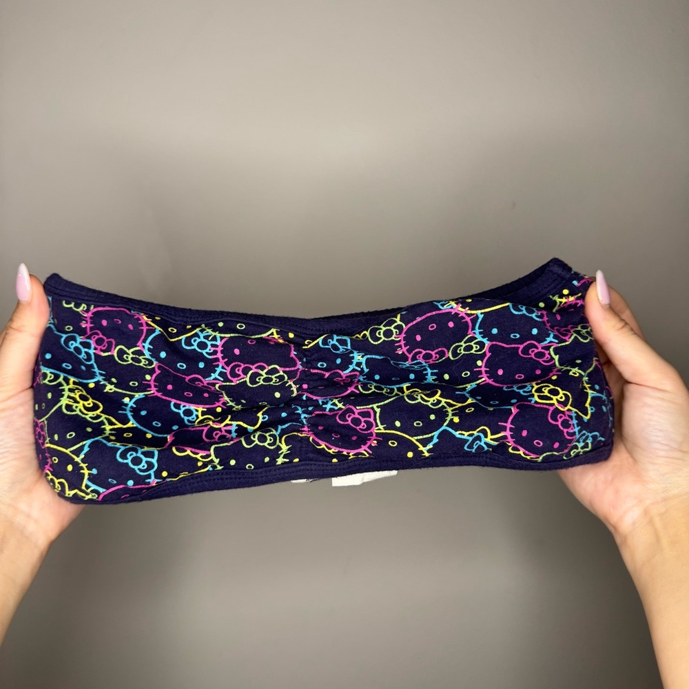 Hello Kitty X F21 Bandeau top with Hello Kitty print